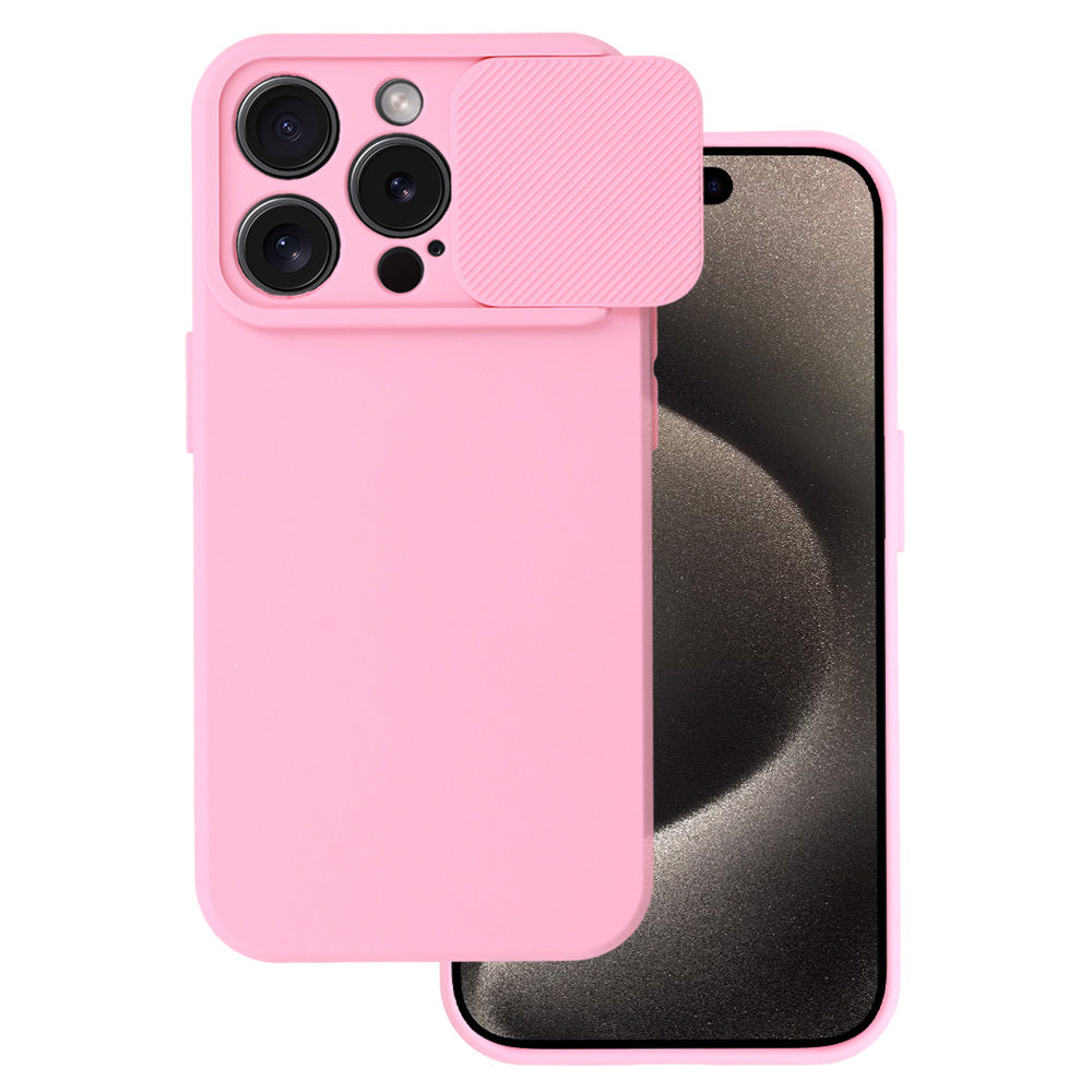 Camshield Soft–iPhone 15 Pro –Розов