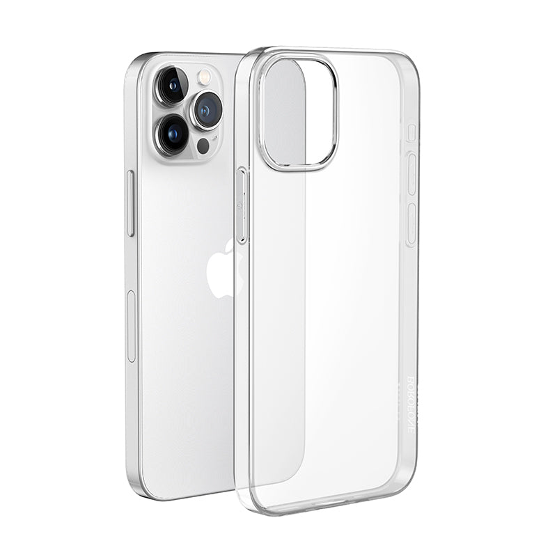 Калъф силикон – Borofone BI4 Ice Series – iPhone 15 Pro – Прозрачен