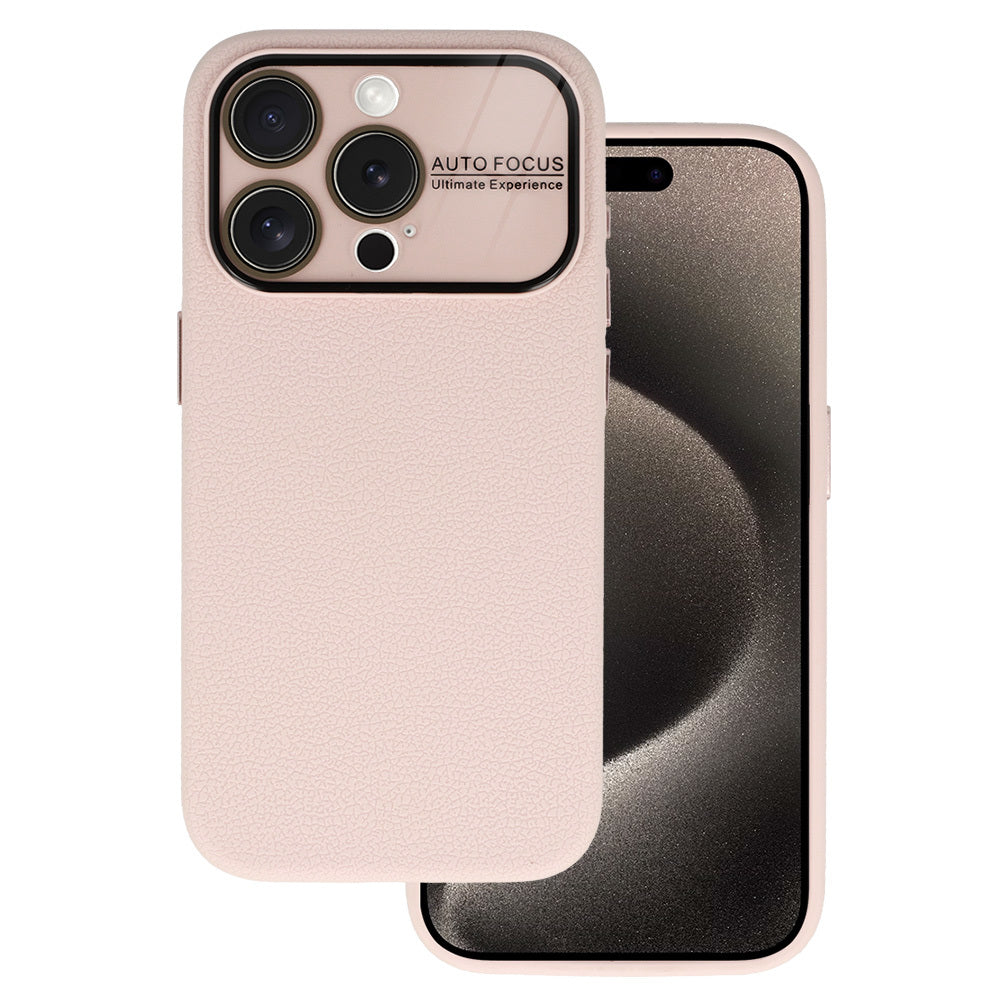 Калъф – Tel Protect Lichi Soft – iPhone 15 Plus – Бежов