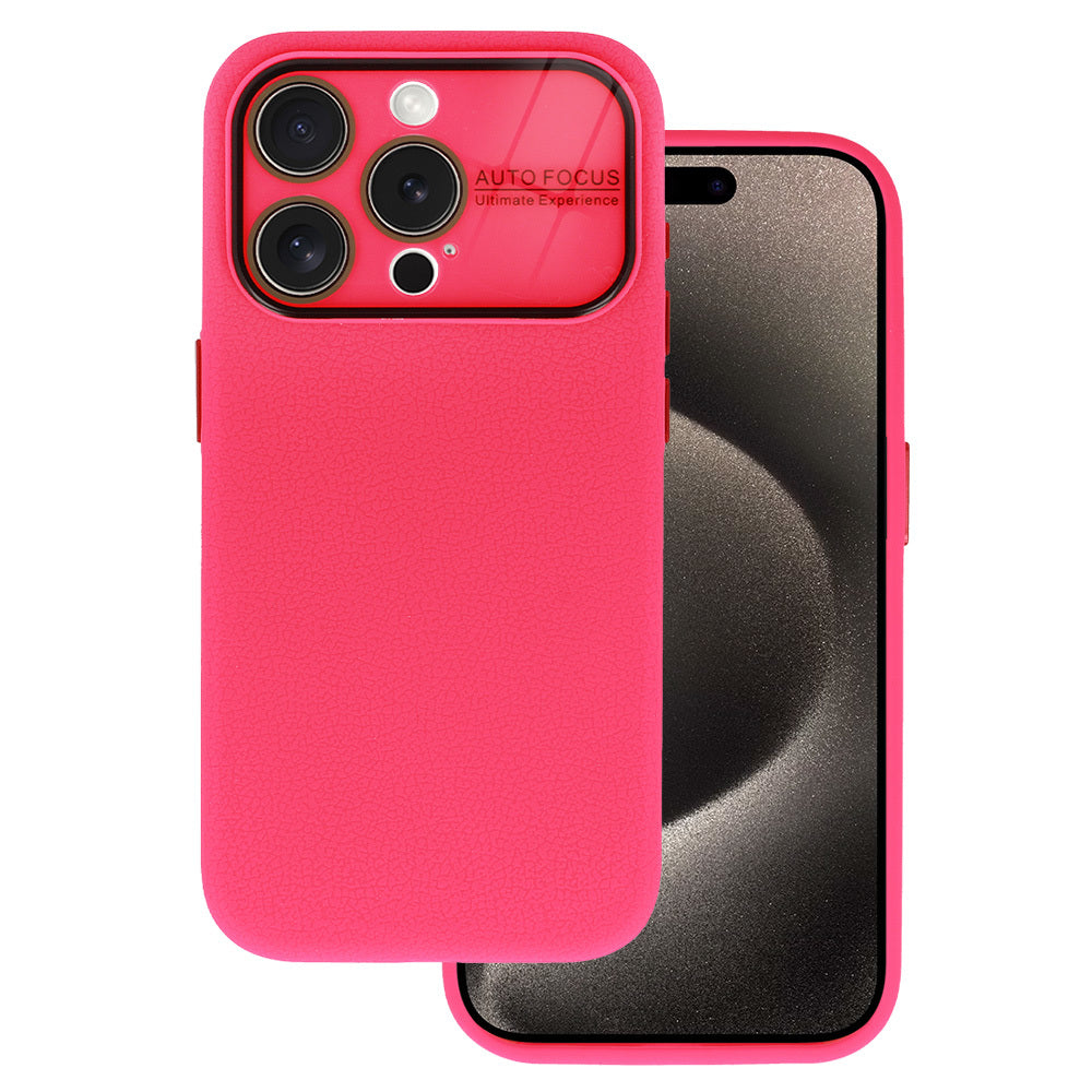 Калъф – Tel Protect Lichi Soft – iPhone 15 Plus – Розов