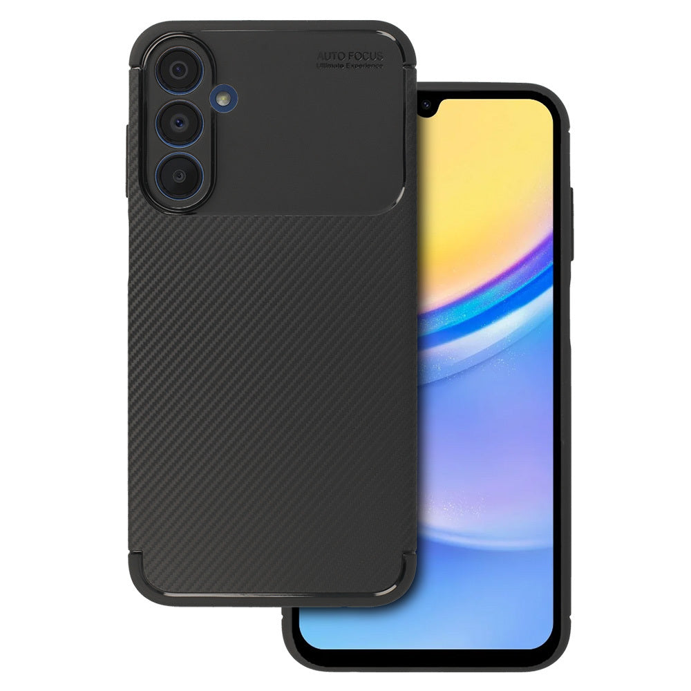 Калъф – Vennus Carbon Elite  – Samsung Galaxy A15 4G/5G – Черен