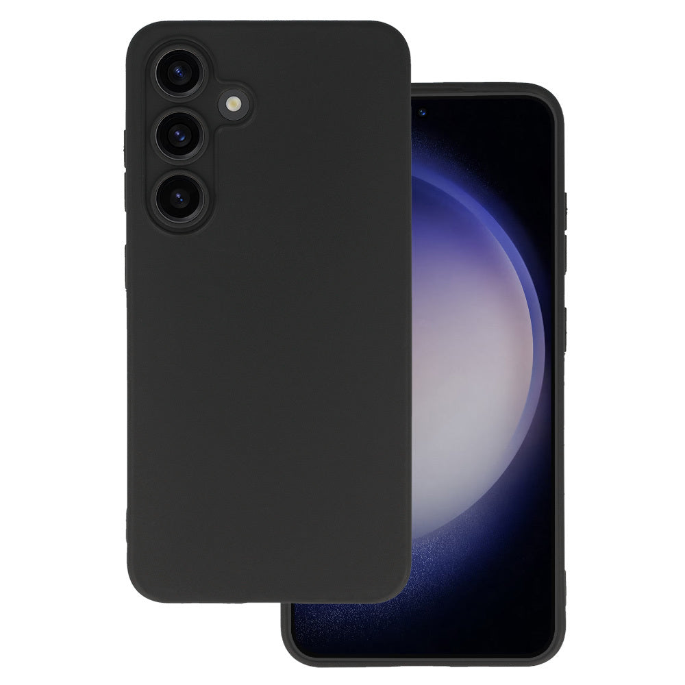 Калъф силикон – 2 mm Perfect – Matt – Samsung Galaxy S24 – Черен