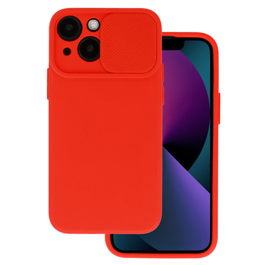 Калъф силикон –  Camshield Soft – Samsung Galaxy S24 Plus – Червен