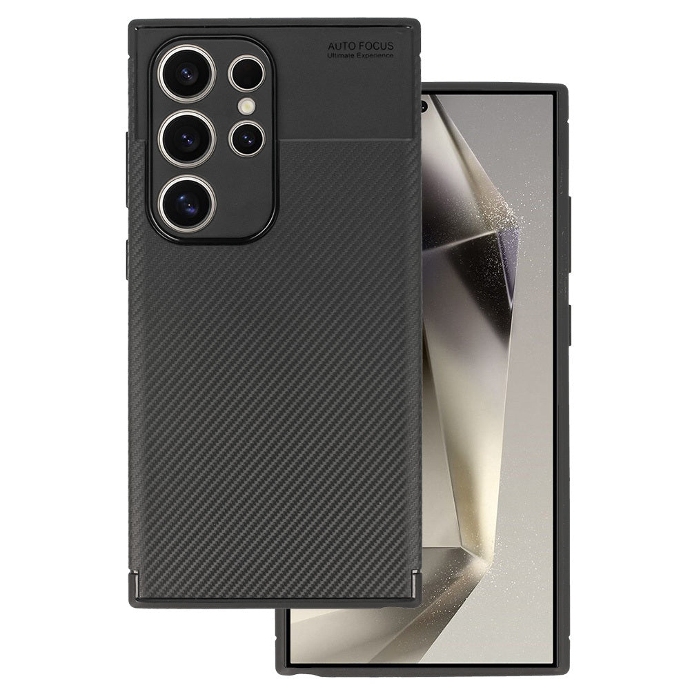 Калъф – Tel Protect Carbon Elite – Samsung Galaxy S24 Ultra – Черен