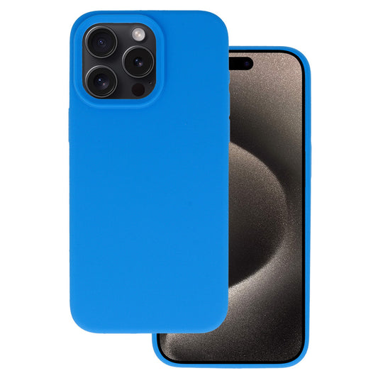 Калъф силикон – Silicone Lite Case – iPhone 13 Pro Max – Син