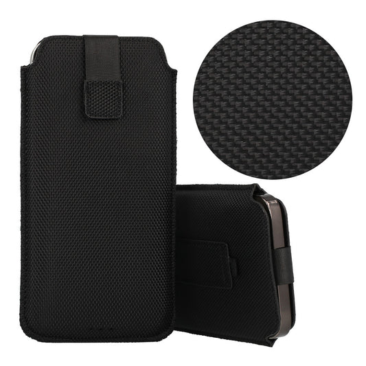 Универсален калъф – HIT ROZMIAR XXL –Samsung S23 Ultra/S22 Ultra/M33/M23/A14 5G/Xiaomi Redmi 12C– Черен