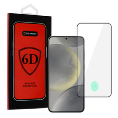 Закален Стъклен протектор – Tel Protect Full Glue 6D – (with fingerprint unlock) – Samsung Galaxy S24 PLUS – Черен