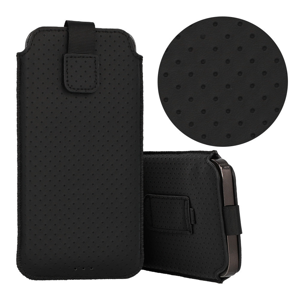 Универсален калъф – HIT ROZMIAR XL – Samsung S23/S23 Plus/S24/S24 Plus/A15/A54 5G–iPhone 14/14 Pro/15/15 Pro – Черен