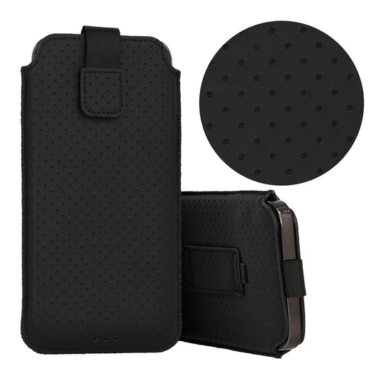 Универсален калъф – HIT ROZMIAR XL – Samsung S23/S23 Plus/S24/S24 Plus/A15/A54 5G–iPhone 14/14 Pro/15/15 Pro – Черен