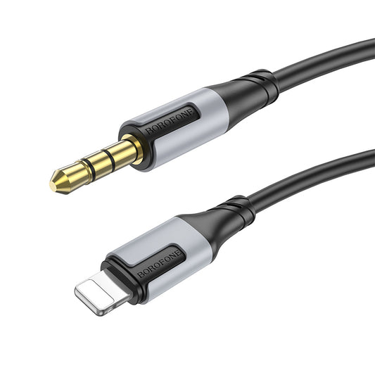 Borofone – Кабел – Bl19 – Jack 3,5Mm → Lightning – 1m. – Черен