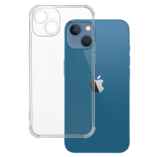 Калъф силикон – Anti Shock 1.5mm – iPhone 13 – Прозрачен