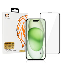 Закален Стъклен протектор – 10X HD Titanium – iPhone 15