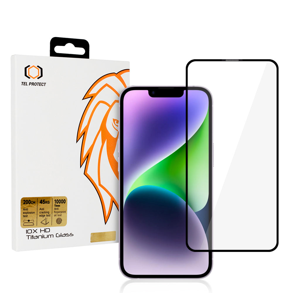 Закален Стъклен протектор 10X HD Titanium – iPhone 14