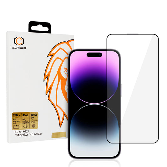 Закален Стъклен протектор 10X HD Titanium Pro – iPhone 14 Pro