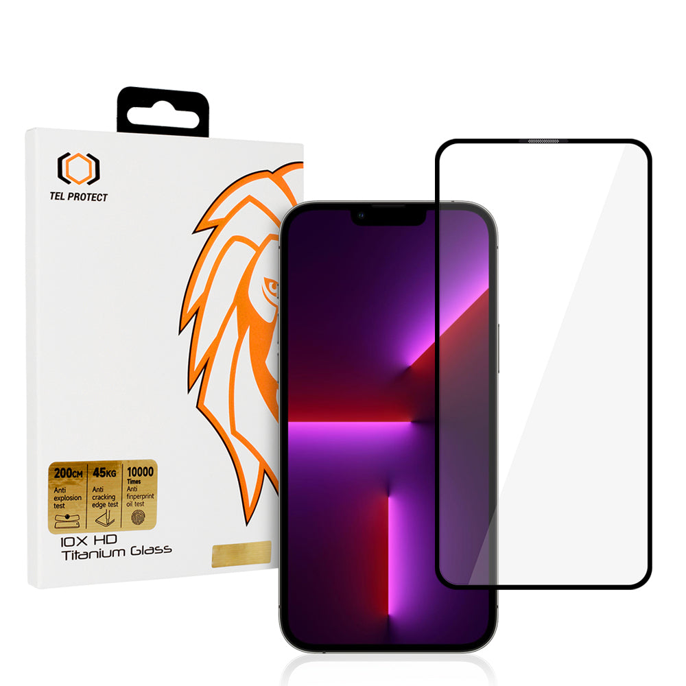 Закален Стъклен протектор 10X HD Titanium Max – iPhone 13 Pro Max