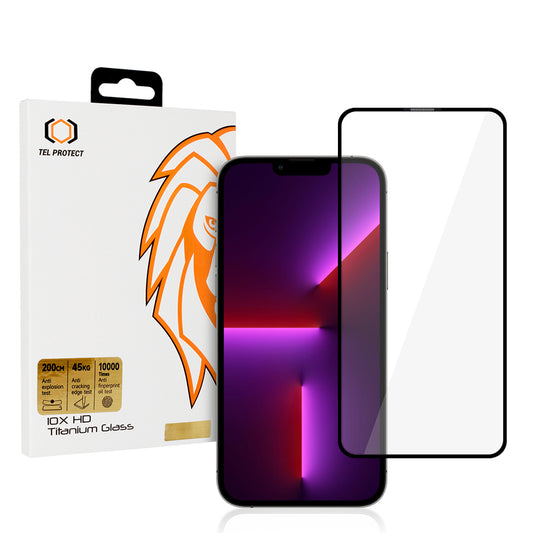 Закален Стъклен протектор 10X HD Titanium Max – iPhone 13 Pro Max