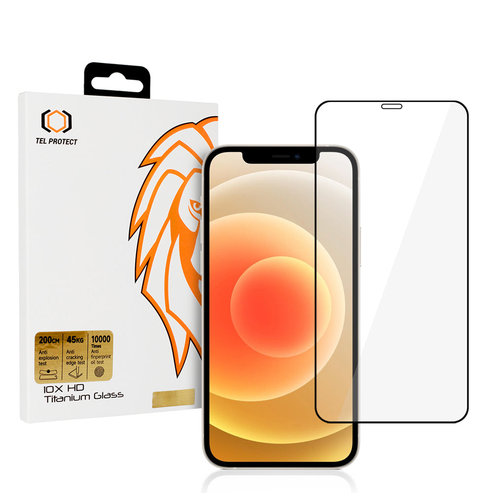 Закален Стъклен протектор 10X HD Titanium Pro – iPhone 12/12 Pro
