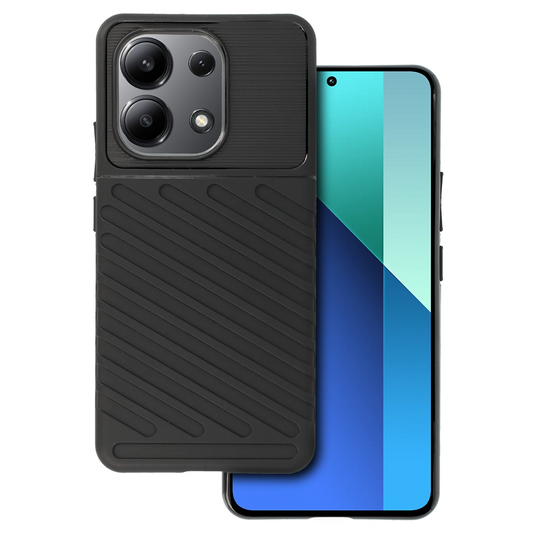 Калъф силикон – Thunder – Xiaomi Redmi None 13 4G – Черен