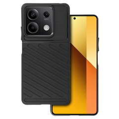 Калъф силикон – Thunder – Xiaomi Redmi Note 13 5G – Черен