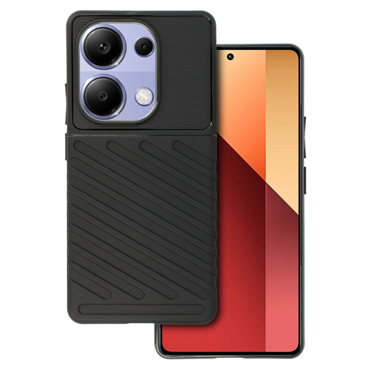 Калъф силикон – Thunder – Xiaomi Redmi None 13 Pro 4G – Черен