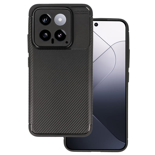 Калъф – Tel Protect Carbon Elite – Xiaomi 14 – Черен