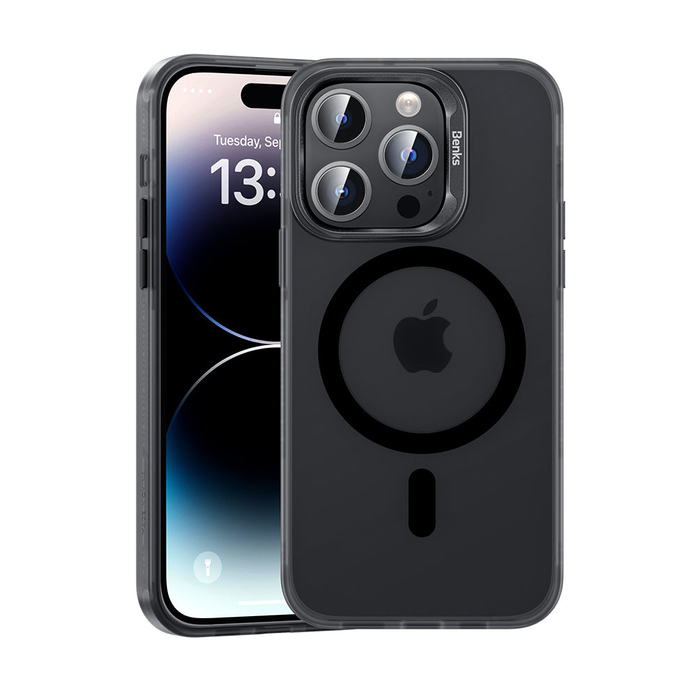 Benks – Калъф Magnetic Lucid Armor – iPhone 15 Pro – Черен