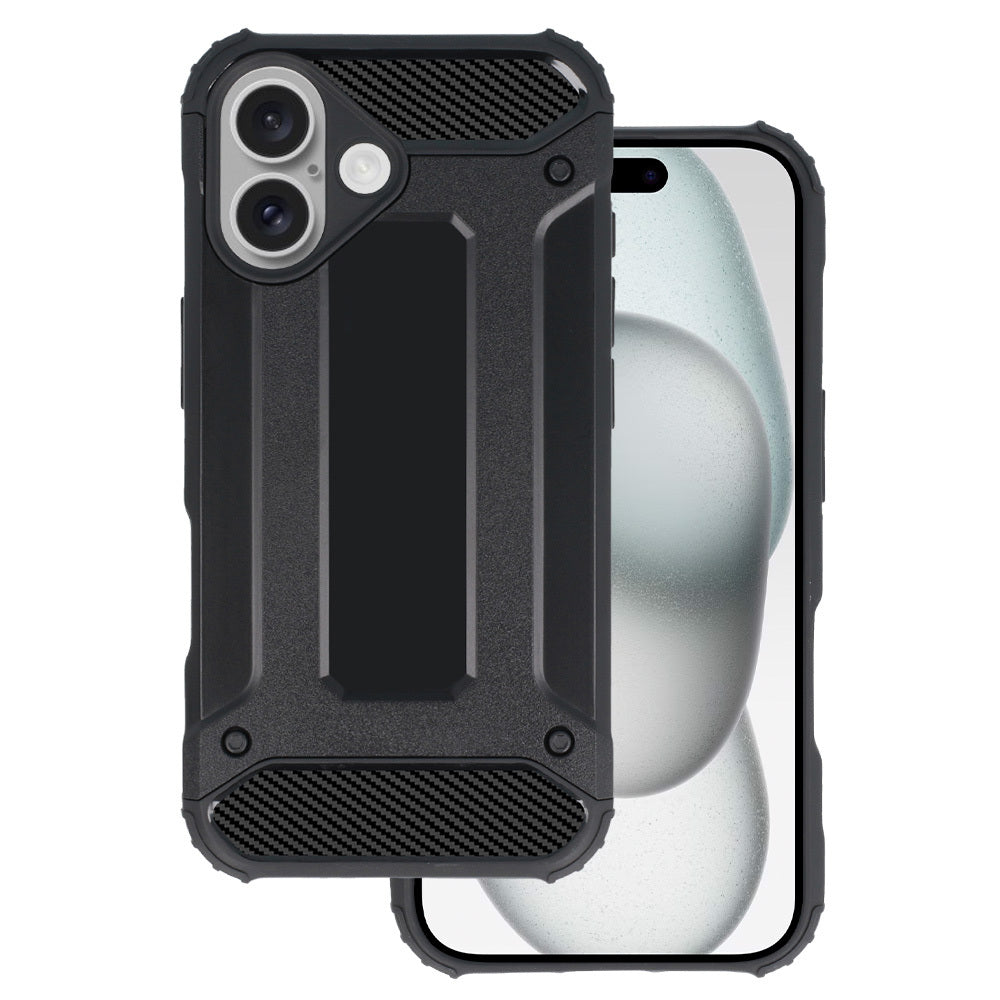 Калъф – Armor Carbon – iPhone 16 – Черен