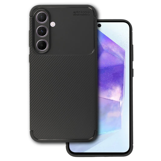 Калъф – Tel Protect Carbon Elite – Samsung Galaxy A55 5G – Черен