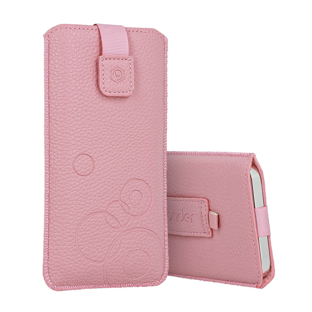 Wonder –Калъф Deko ROZMIAR L – iPhone 13 Mini/12 Mini/SE 2020/2022/7/8 – Розов