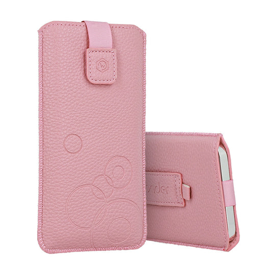 Wonder –Калъф Deko ROZMIAR L – iPhone 13 Mini/12 Mini/SE 2020/2022/7/8 – Розов
