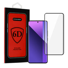 Закален Стъклен протектор – Tel Protect Full Glue 6D – Xiaomi  Redmi Note 13 PRO PLUS 5G – Черен