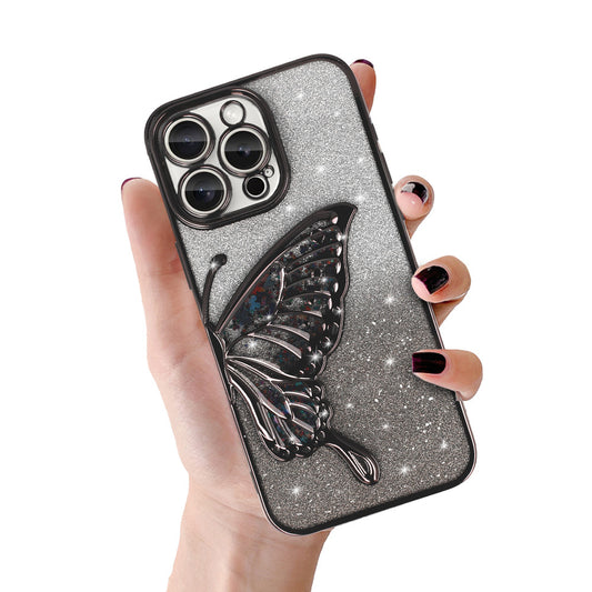 Калъф – Tel Protect Butterfly Water – iPhone 14 – Черен