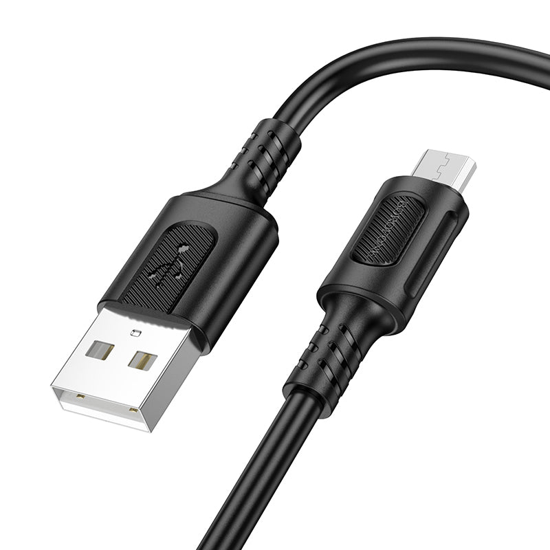 Borofone – Кабел Bx111 Feliz Usb → Micro Usb 2,4A 1m. – Черен