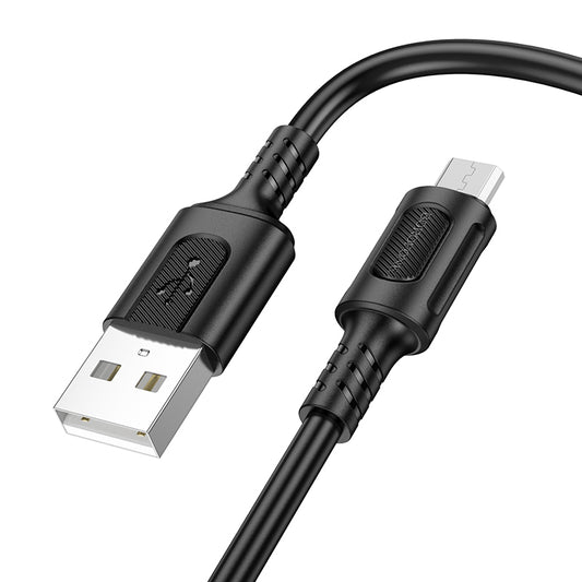 Borofone – Кабел Bx111 Feliz Usb → Micro Usb 2,4A 1m. – Черен