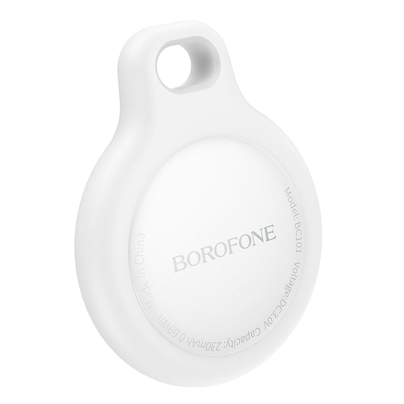 Borofone Tag – тракер против изгубване → Apple Find my – BC101 Exquisite (Apple only) – Бял