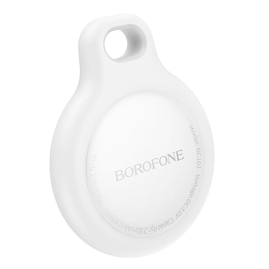 Borofone Tag – тракер против изгубване → Apple Find my – BC101 Exquisite (Apple only) – Бял