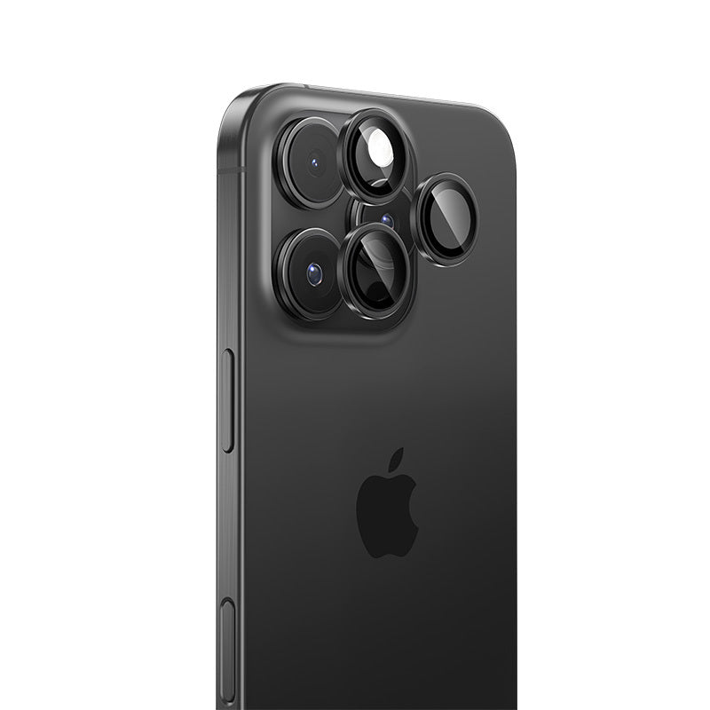 Benks – Закален Стъклен протектор камери– Glass Warrior Lens Protector (3 обектива ) – iPhone 16 Pro/16 Pro Max – Черен