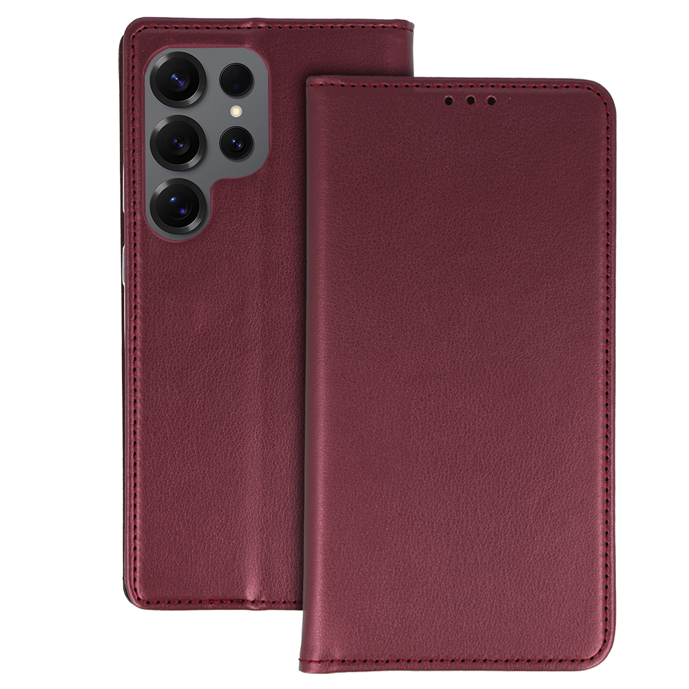 Калъф силикон – Smart Magneto – Samsung Galaxy S25 Ultra – Бордо