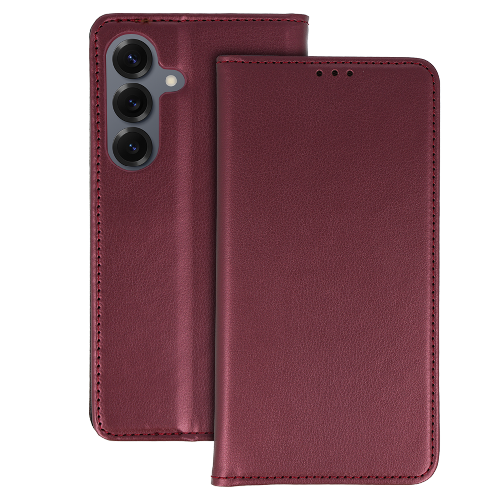 Калъф силикон – Smart Magneto – Samsung Galaxy S25 – Бордо