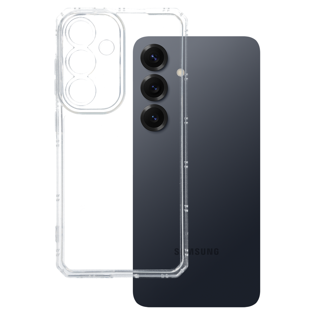 Калъф силикон – Anti Shock 1.5mm – Samsung Galaxy S25 – Прозрачен