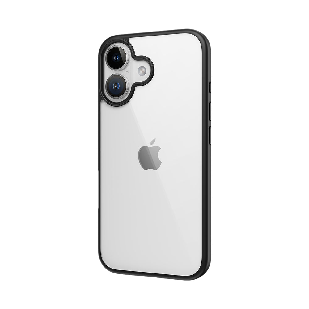 Rock – Guard Series  – iPhone 16 Plus – Прозрачен-Черен