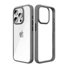 Rock – Guard Series – iPhone 15 Pro Max – Прозрачен-Сив