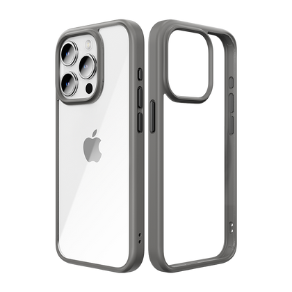 Rock – Guard Series – iPhone 15 Pro Max – Прозрачен-Сив
