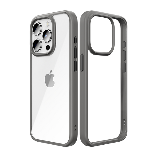 Rock – Guard Series – iPhone 15 Pro Max – Прозрачен-Сив