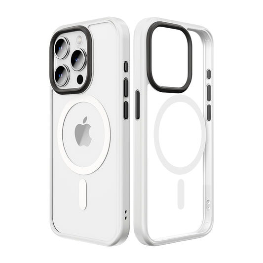 Rock – Guard Series Magnetic – iPhone 15 – Прозрачен-Бял