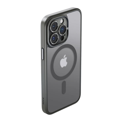 Rock – Guard Touch Matte Series Magnetic – iPhone 15 Pro Max – Сив
