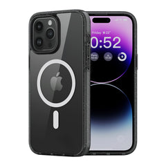 Rock – Калъф Crystal Shield Series Magnetic  – iPhone 14 Pro – Прозрачен-Черен