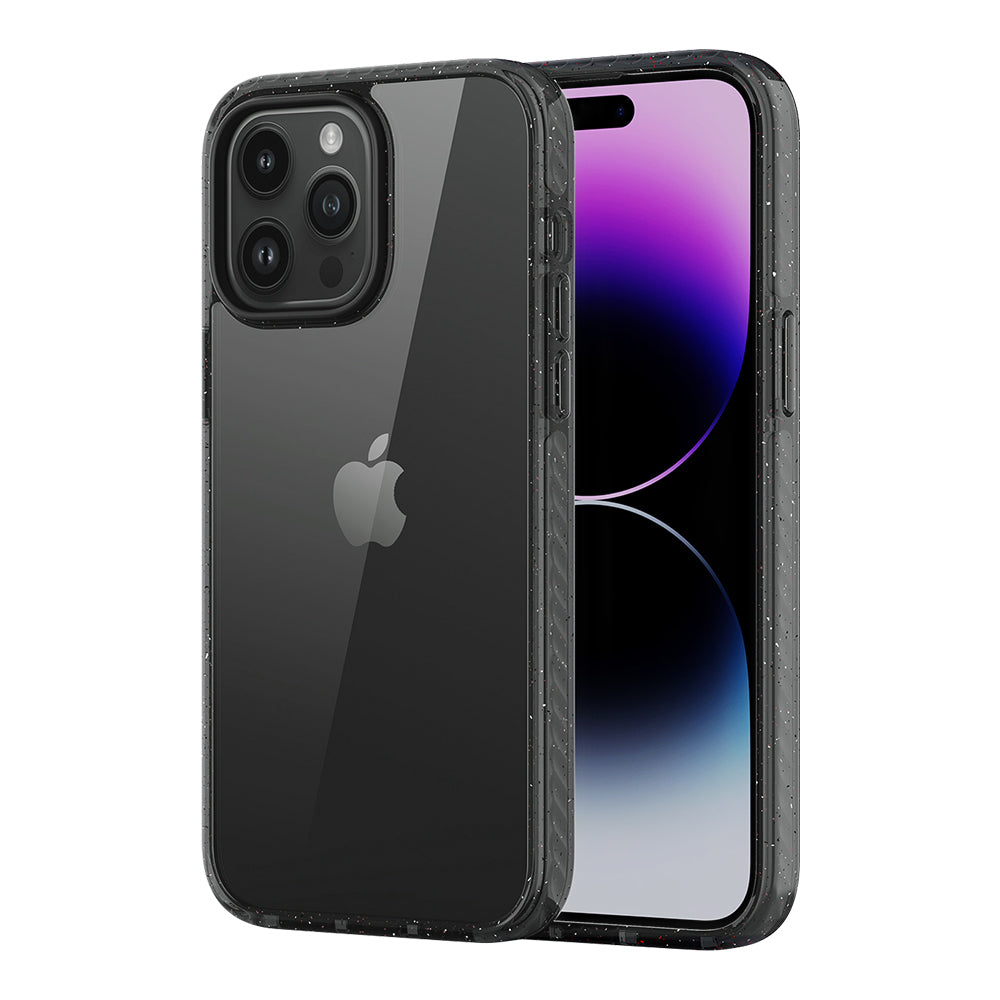 Rock – Калъф Crystal Shield Series – iPhone 14 Pro – Прозрачен-Черен