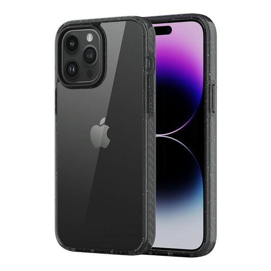 Rock – Калъф Crystal Shield Series – iPhone 14 Pro – Прозрачен-Черен