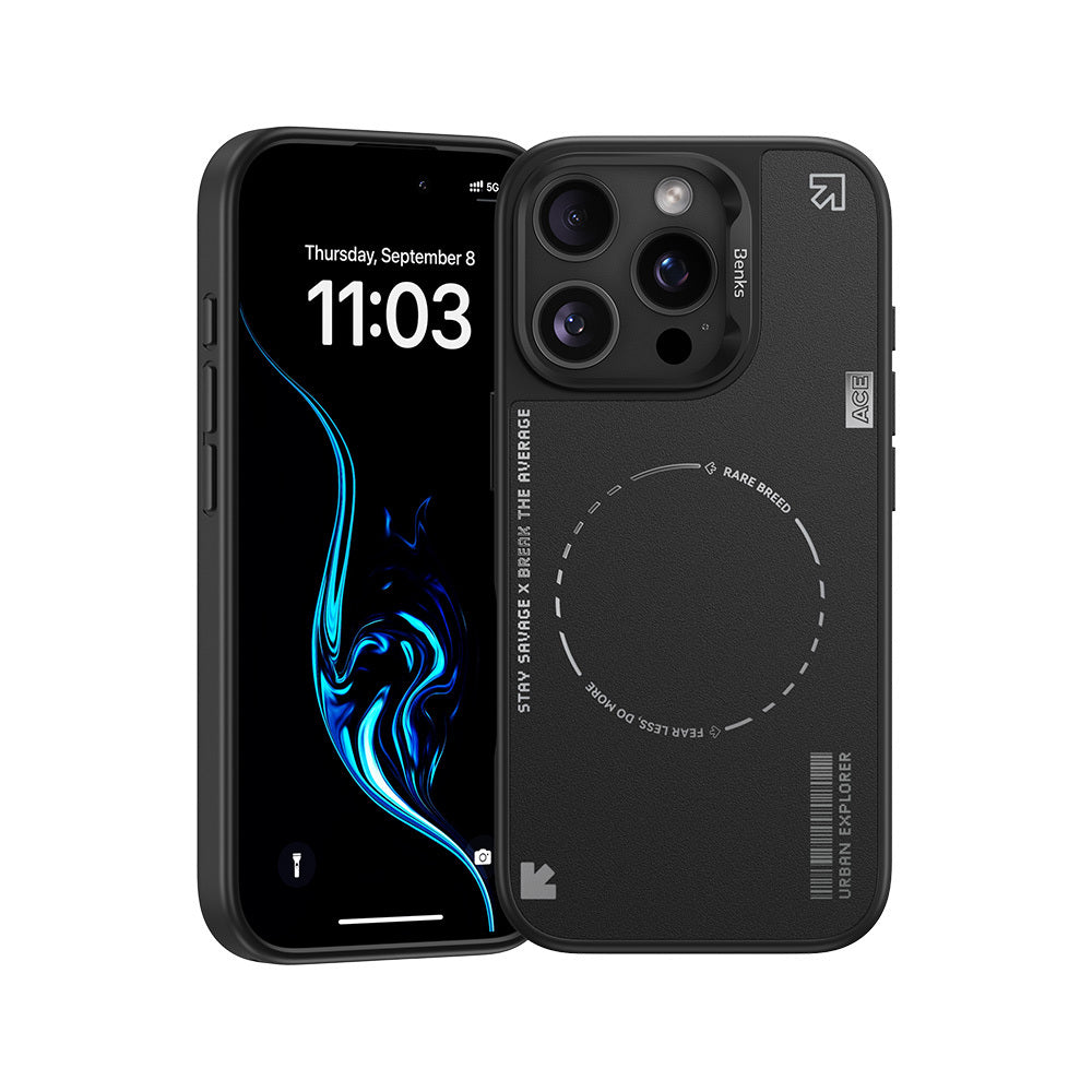 Benks – Dynamic Minimalist – iPhone 16 Pro Max – Черен